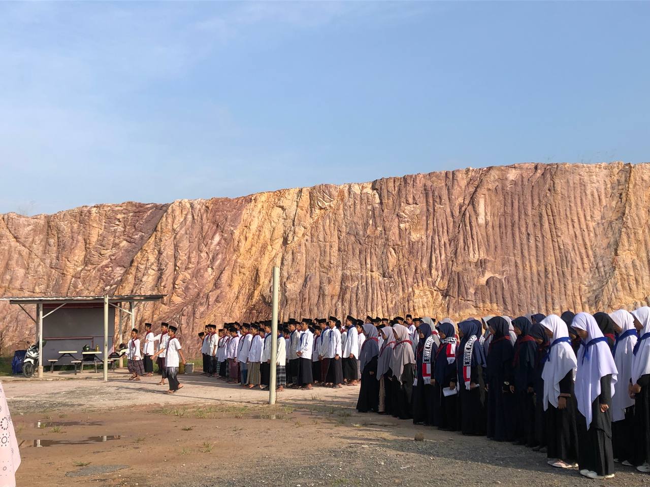 Hari Santri Ratusan Santri Ramaikan Kawasan Wakaf Terpadu Pdti Batam